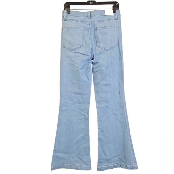 Paige Genevieve Modern High Rise Flare Jeans - Picture 5 of 16